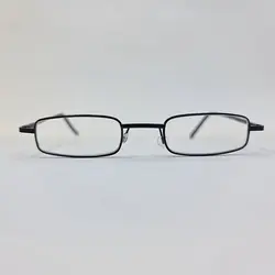 خرید عینک مطالعه با نمره چشم 1.50 و طرح خودکاری و قاب مشکی و زرد | فروشگاه آرکوشاپ