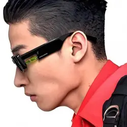 خرید عینک دید در شب با دسته تراز دار، فریم و عدسی بی رنگ و شفاف مدل 21090 | فروشگاه آرکوشاپ