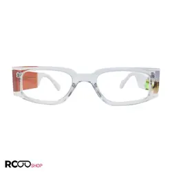 خرید عینک دید در شب با دسته تراز دار، فریم و عدسی بی رنگ و شفاف مدل 21090 | فروشگاه آرکوشاپ