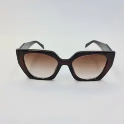 خرید عینک آفتابی پرادا با فریم قهوه ای و نوک مدادی و لنز سایه روشن مدل 2194 | فروشگاه اینترنتی آرکوشاپ | خرید عینک آفتابی مردانه و زنانه