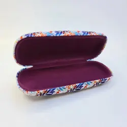 خرید قاب عینک طبی چند رنگ و پارچه ای با در فنری مدل 991851 | فروشگاه آرکوشاپ