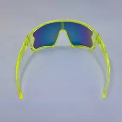 خرید عینک اسکی سایز بزرگ با عدس آینه ای و فریم زرد فسفری مدل Ald011 | فروشگاه آرکوشاپ