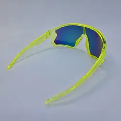 خرید عینک اسکی سایز بزرگ با عدس آینه ای و فریم زرد فسفری مدل Ald011 | فروشگاه آرکوشاپ