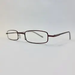 خرید عینک مطالعه با نمره چشم 1.00 و طرح قلمی و قاب قهوه ای و زرد | فروشگاه آرکوشاپ