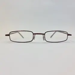 خرید عینک مطالعه با نمره چشم 2.25 و طرح خودکاری و قاب قهوه ای و زرد | فروشگاه آرکوشاپ