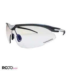 خرید عینک آفتابی ورزشی نیم فریم با عدسی بی رنگ و فتوکرومیک مدل TP83997A | فروشگاه آرکوشاپ