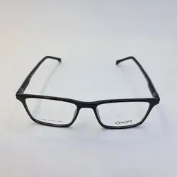 خرید فریم عینک 3 کاوره مستطیلی با فریم مشکی رنگ با دسته فنری مدل 1647 | فروشگاه آرکوشاپ