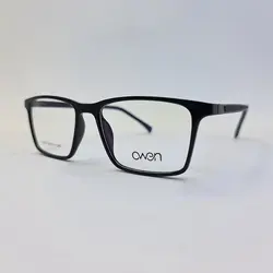 خرید فریم عینک 3 کاوره مستطیلی با فریم مشکی رنگ با دسته فنری مدل 1647 | فروشگاه آرکوشاپ