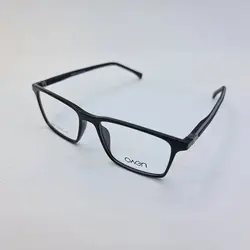 خرید فریم عینک 3 کاوره مستطیلی با فریم مشکی رنگ با دسته فنری مدل 1647 | فروشگاه آرکوشاپ