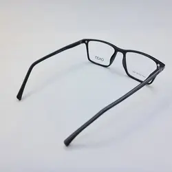 خرید فریم عینک 3 کاوره مستطیلی با فریم مشکی رنگ با دسته فنری مدل 1647 | فروشگاه آرکوشاپ