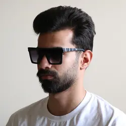 خرید عینک شب اسپرت با فریم مشکی و وای اس ال و عدسی بی رنگ ولنتینو مدل 4232 | فروشگاه آرکوشاپ