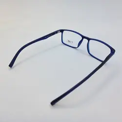 خرید عینک طبی مستطیلی شکل آبی رنگ با فریم TR90 و دسته فنری مدل 9831 | فروشگاه آرکوشاپ