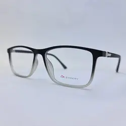 خرید عینک طبی مستطیلی شکل با فریم مشکی و تی آر 90 و دسته فنری مدل 2003 | فروشگاه آرکوشاپ