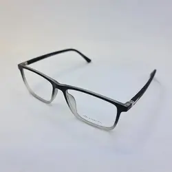 خرید عینک طبی مستطیلی شکل با فریم مشکی و تی آر 90 و دسته فنری مدل 2003 | فروشگاه آرکوشاپ