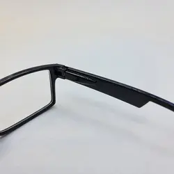 خرید عینک طبی دور بین با نمره -0.75 و فریم مستطیلی شکل و مشکی رنگ مدل 24 | فروشگاه آرکوشاپ