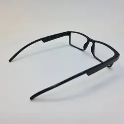 خرید عینک طبی دور بین با نمره -0.75 و فریم مستطیلی شکل و مشکی رنگ مدل 24 | فروشگاه آرکوشاپ