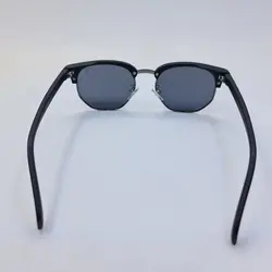 خرید عینک آفتابی کلاب مستر دیوید بکام با فریم مشکی مات و لنز دودی مدل DB1002 | فروشگاه آرکوشاپ