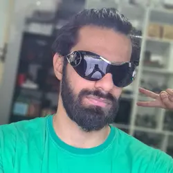 خرید عینک فانتزی دیور فریم لس با لنز بی رنگ و ستاره دار و دسته نقره ای مدل 1SE | فروشگاه آرکوشاپ