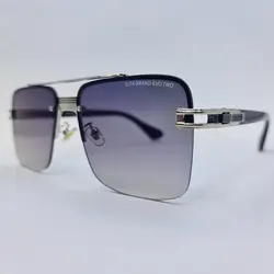 خرید عینک آفتابی مردانه دیتا نیم فریم با رنگ نقره ای و لنز آنتی رفلکس مدل 09K | فروشگاه آرکوشاپ