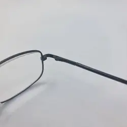 خرید عینک مطالعه نمره +2.25 نزدیک بین با فریم فلزی، مستطیلی و مشکی مدل 510 | فروشگاه آرکوشاپ