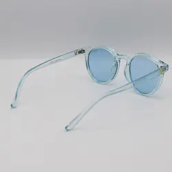 خرید عینک شب با فریم گرد، آبی و عدسی آبی رنگ جنتل مانستر مدل Z3289 | فروشگاه آرکوشاپ