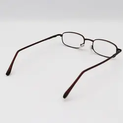 خرید عینک مطالعه نمره +2.25 نزدیک بین با فریم قهوه ای و کیف چرم مدل R49 | فروشگاه آرکوشاپ