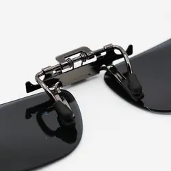 خرید کاور آفتابی لنز عینک طبی با لنز دودی، پلاریزه و گیره تمام فلزی (کوچک) مدل 992120 | فروشگاه آرکوشاپ