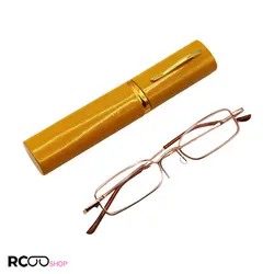 خرید عینک مطالعه خودکاری باکیفیت با نمره +2.25 و قاب زرد | فروشگاه آرکوشاپ