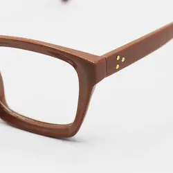 خرید عینک طبی مربعی شکل، کرمی رنگ با فریم کائوچو برند Céline مدل FE01 | فروشگاه آرکوشاپ