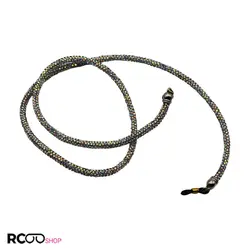 خرید بند عینک منجوق دار سواروسکی رنگ سفید مدل 992283 | فروشگاه آرکوشاپ