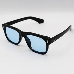 خرید عینک شب Celine با فریم مشکی، ویفرر، عدسی آبی رنگ مدل M688 | فروشگاه آرکوشاپ