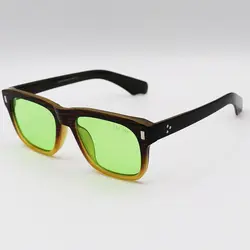 خرید عینک دید در شب Celine با فریم قهوه ای دو رنگ، ویفرر، عدسی سبز مدل M688 | فروشگاه آرکوشاپ