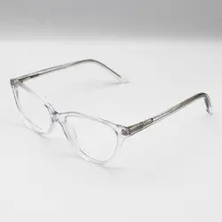 خرید عینک طبی استیت با فریم بی رنگ و شفاف و گربه ای برند شنل مدل DH9009 | فروشگاه آرکوشاپ