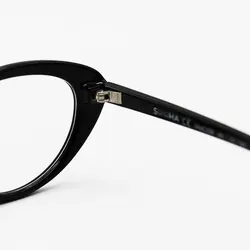 خرید عینک طبی زنانه با فریم گربه ای، مشکی رنگ و جنس TR90 برند SOOHA مدل 258 | فروشگاه آرکوشاپ