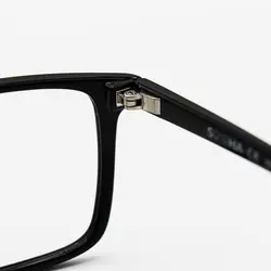 خرید عینک طبی با فریم مشکی رنگ، مستطیلی و TR90 برند سها SOOHA مدل 117 | فروشگاه آرکوشاپ