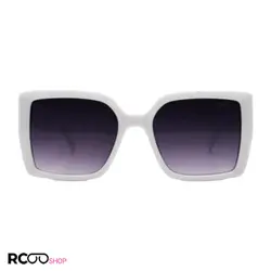 خرید عینک آفتابی زنانه با فریم سفید، مربعی شکل و لنز سایه روشن Chanel مدل 6929 | فروشگاه آرکوشاپ