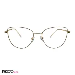 خرید عینک طبی گربه ای با فریم فلزی، طلایی رنگ برند Tiffany & Co مدل 8355 | فروشگاه آرکوشاپ