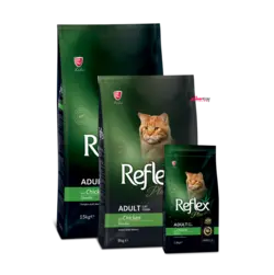 غذای خشک گربه بالغ با طعم مرغ Reflex Plus