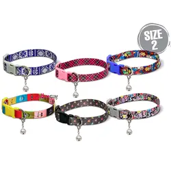 قلاده گردنی تسمه‌ای مدل پترن (سایز 2) بدون لید