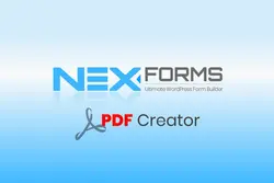 افزونه NEX-Forms - PDF Creator - افزونه ایجاد فایل های PDF