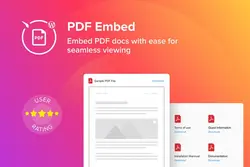 افزونه WordPress PDF Embed - Viewer Plugin - افزونه آپلود فایل PDF