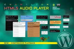 افزونه HTML5 Audio Player WordPress Plugin - افزونه پخش صدا و موزیک