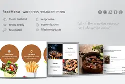 افزونه Creative Restaurant Menu Showcase WooCommerce - افزونه ایجاد منو رستوران