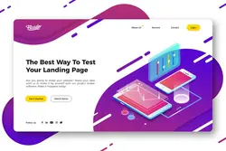 طرح لایه باز تمپلیت هدر Technology website hero header template - افزونه ها | شبکه خرید و فروش منابع دیجیتالی