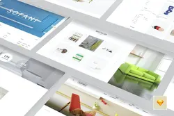 طرح لایه باز تمپلیت فروشگاهی Sofani - Furniture Store Sketch Template - افزونه ها | شبکه خرید و فروش منابع دیجیتالی