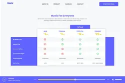 طرح لایه باز تمپلیت جدول قیمت Pricing Table - افزونه ها | شبکه خرید و فروش منابع دیجیتالی