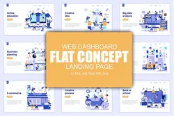 طرح لایه باز تمپلیت لندینگ پیج Landing Page Templates - افزونه ها | شبکه خرید و فروش منابع دیجیتالی