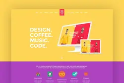 طرح لایه باز تمپلیت شخصی شرکتی Creative PSD Template - افزونه ها | شبکه خرید و فروش منابع دیجیتالی