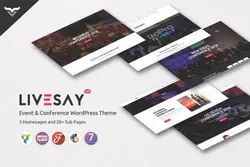 قالب وردپرس کنفرانس و همایش Livesay - Event & Conference WordPress Theme - افزونه ها | شبکه خرید و فروش منابع دیجیتالی