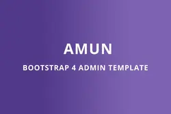 قالب مدیریت حرفه ای Bootstrap 4 Admin Template - Amun - افزونه ها | شبکه خرید و فروش منابع دیجیتالی